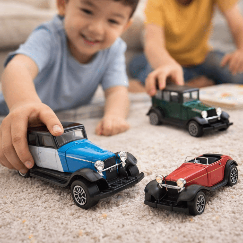 Vintage Collectible Cars - Collectible 1:43 Scale Vintage Model Car
