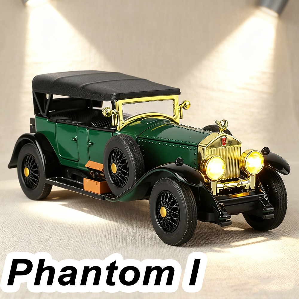 Vintage Collectible Cars - 1:32 Rolls-Royce Phantom I‌ Vintage Car