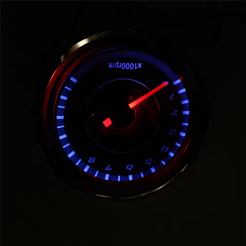 Analog Meter Gauge - Blue LED Backlight Backlit 1000RPM Analog