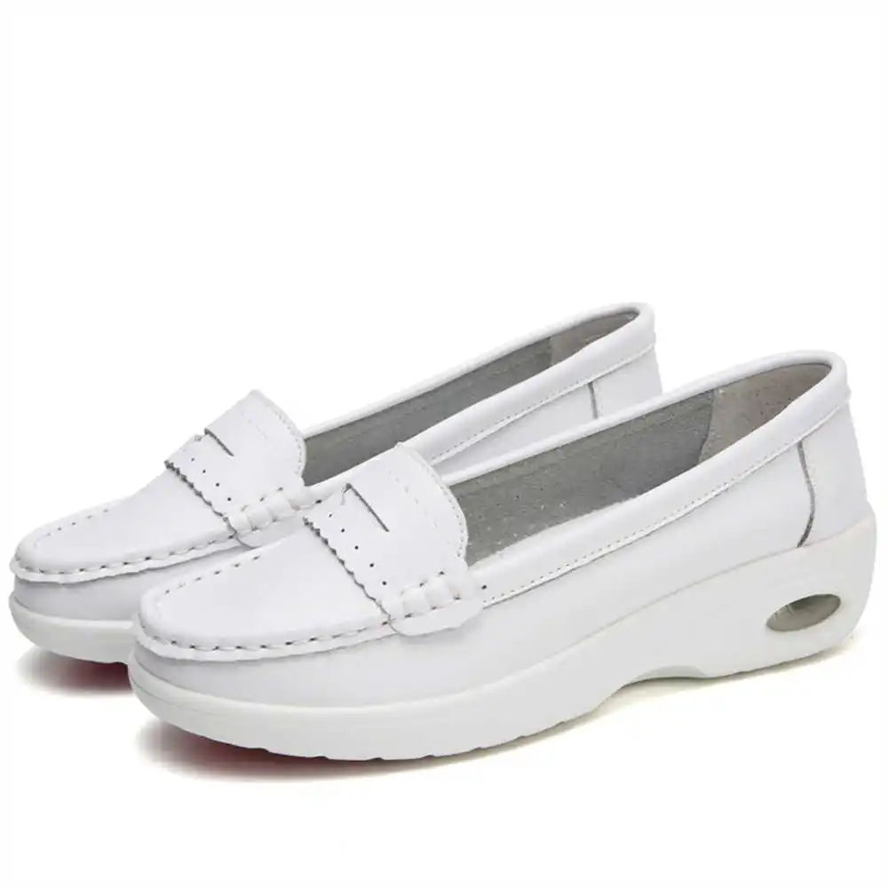 Thick Sole Slipon White Traine - Most Collectible Vintage Items review and price