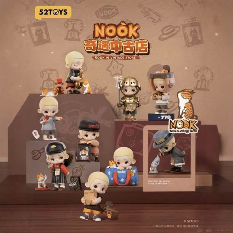 New 52TOYS Blind Box Nook In V - Vintage Collectible Stores review and price