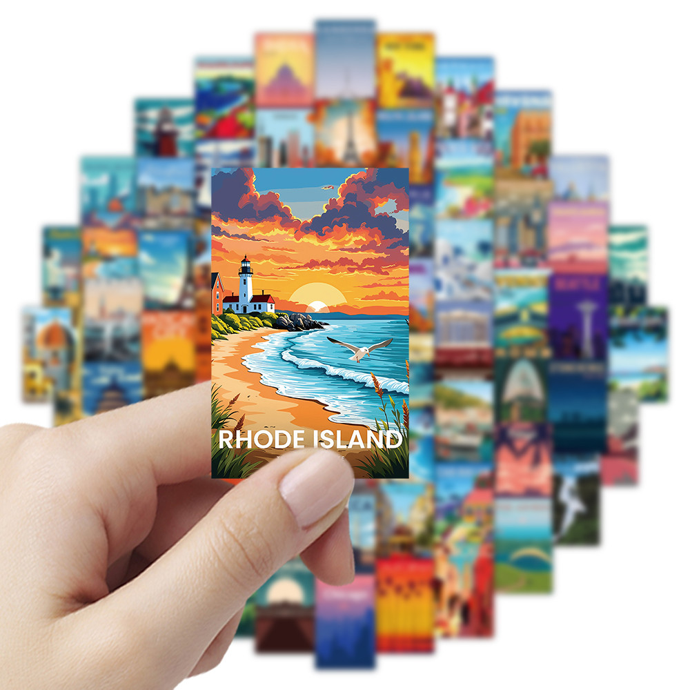 108 Pcs Scenic Landscape Stamp - Vintage Collectible Stores review and price