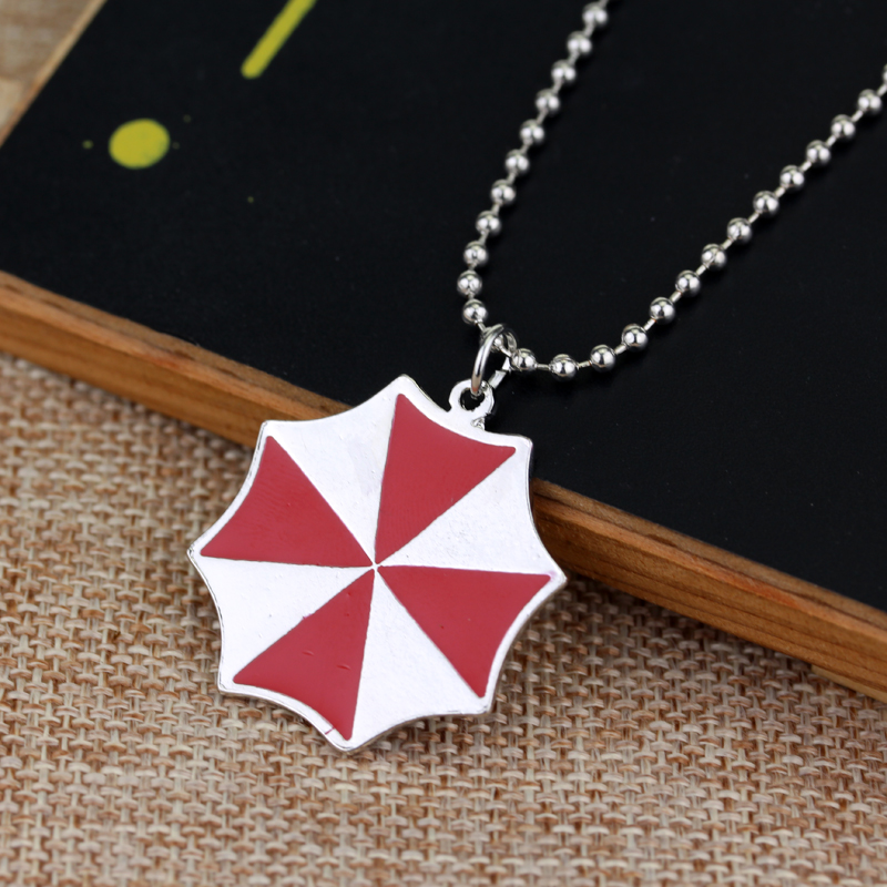 Vintage Fashion Red Umbrella P - Vintage Necklace review and price