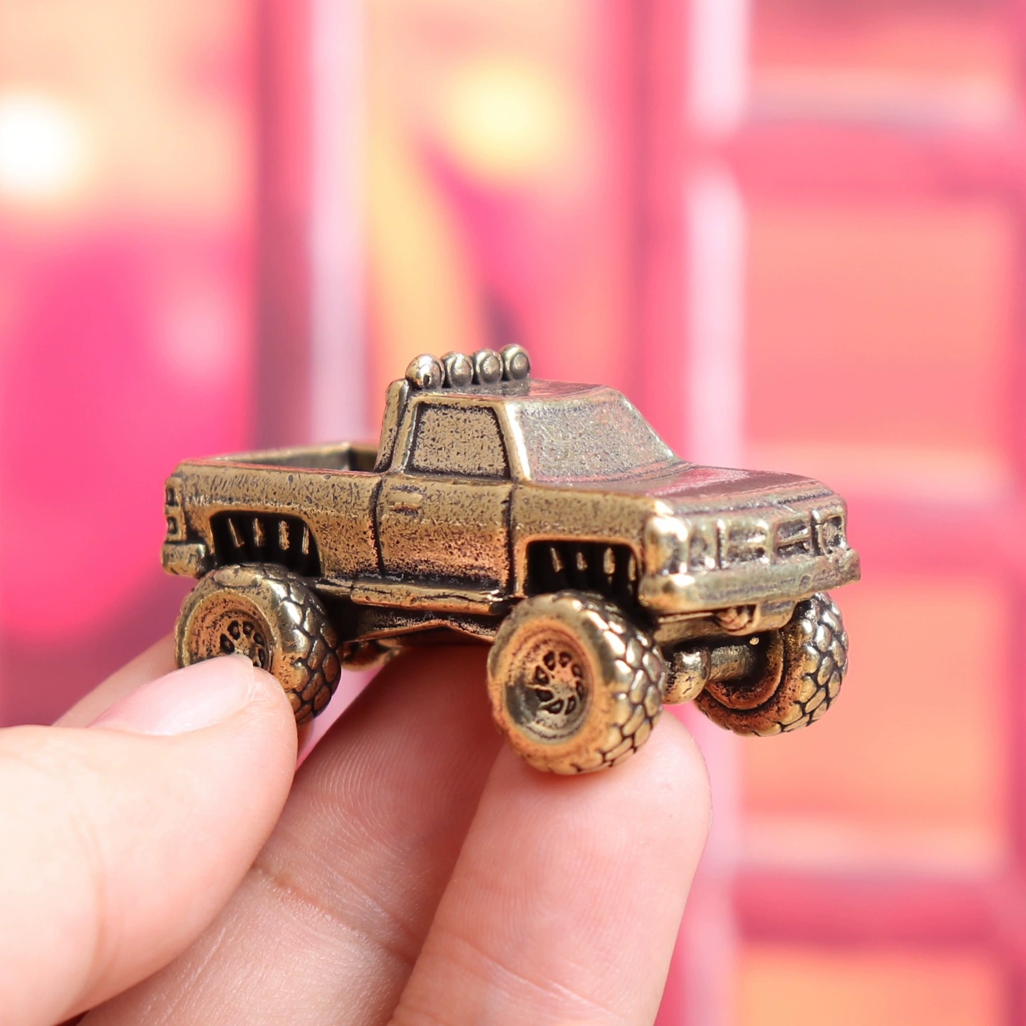 Pickup Car Figurine Truck Mode - Vintage Collectible Cars review and price