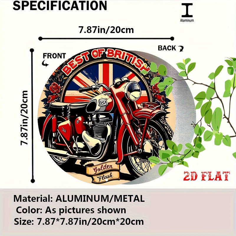 [2D Flat] 1pc Vintage British  - Vintage Collectible Plates review and price