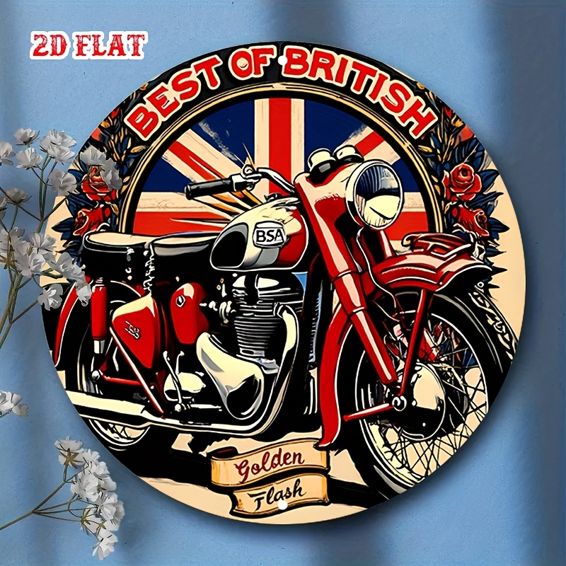 [2D Flat] 1pc Vintage British  - Vintage Collectible Plates review and price