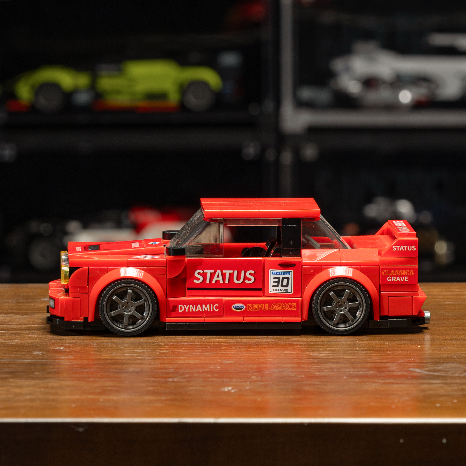 302PCS Red Classic Sports Car  - Vintage Collectible Cars review and price