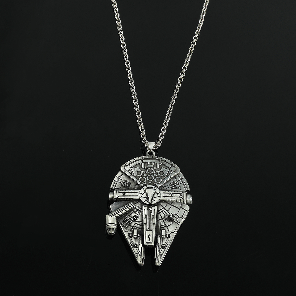 Vintage Spaceship Model Metal  - Vintage Necklace review and price