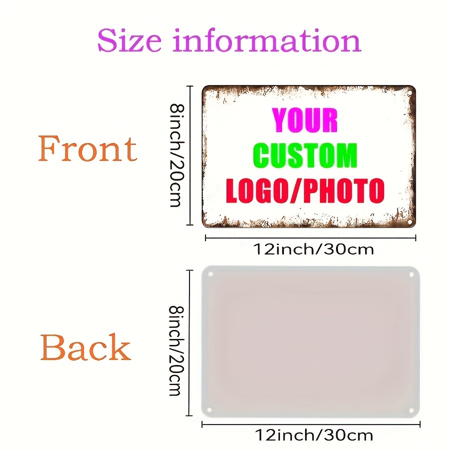 Custom Your Logo/Photo Metal T - Vintage Collectible Plates review and price