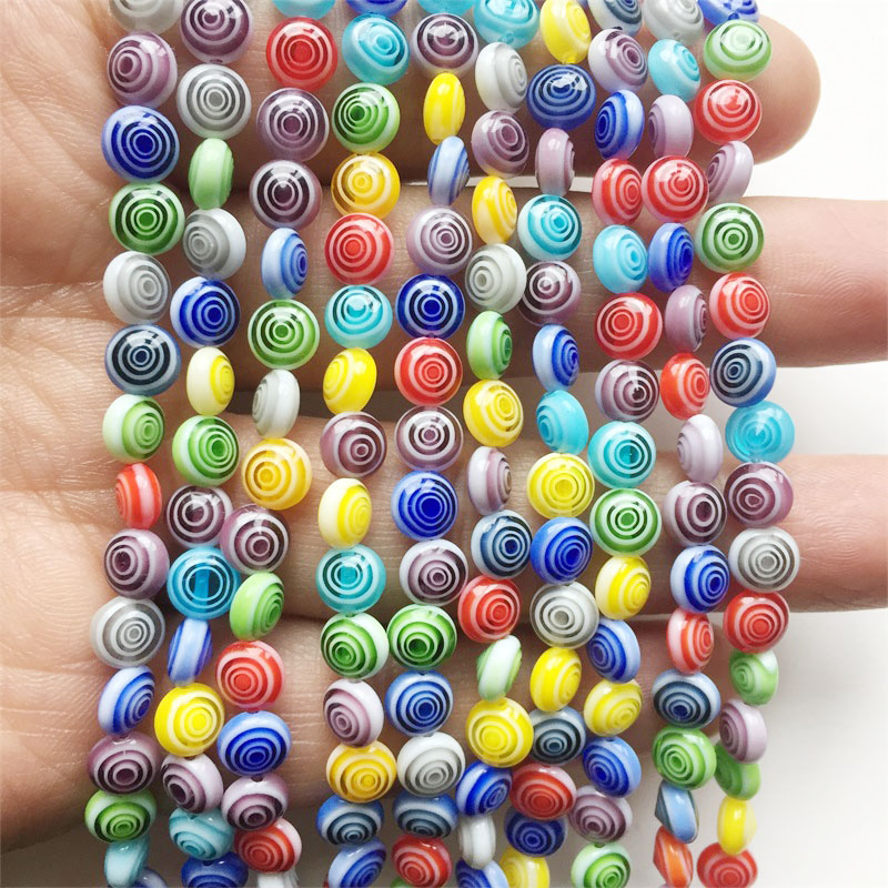 Ped Circles Flower Murano Mill - Vintage Collectible Marbles review and price