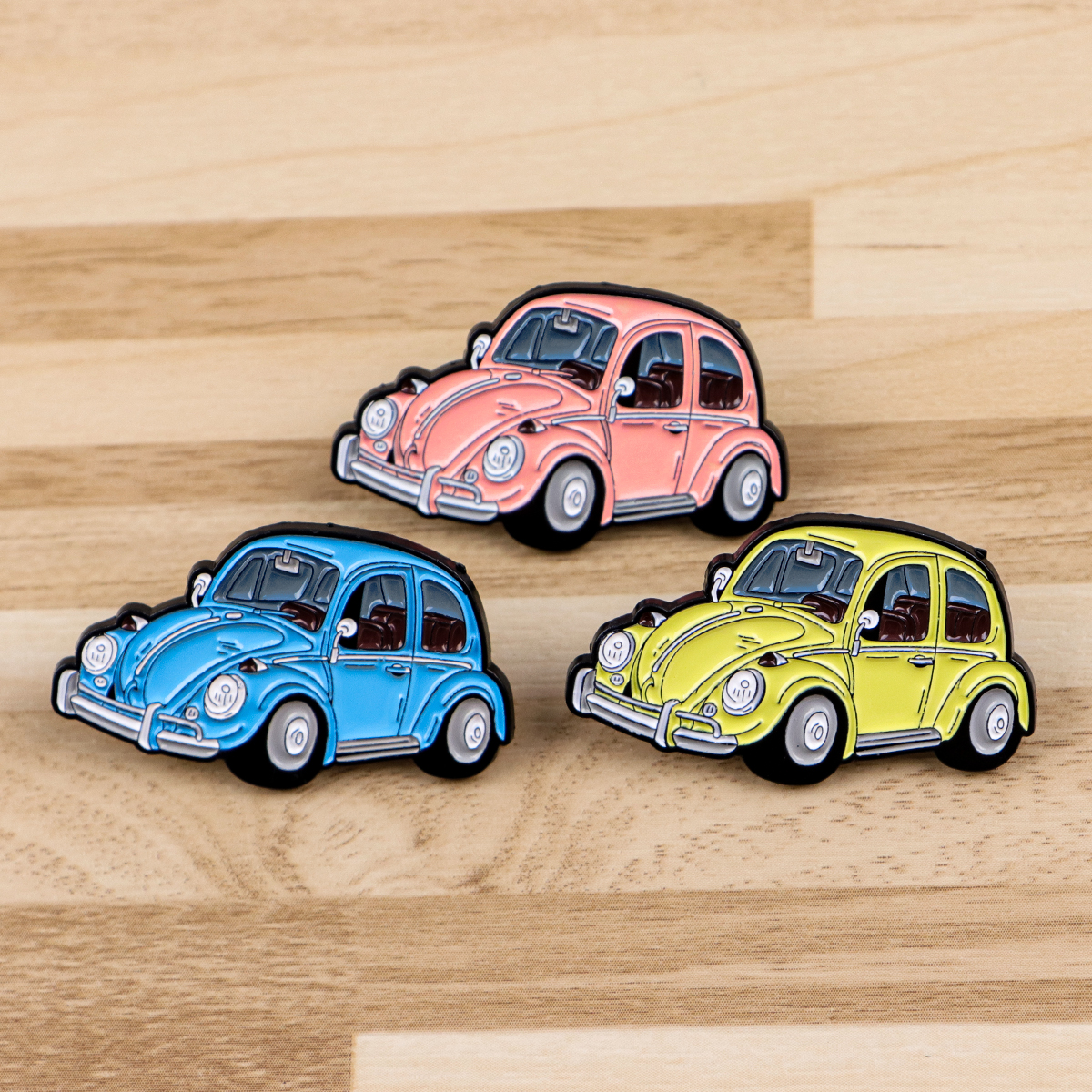 3pcs Vintage Car Enamel Pin Ca - Vintage Collectible Cars review and price