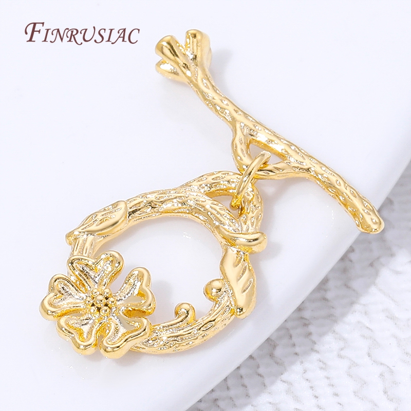 18K Gold Plated Flower Branch  - Vintage Necklace review and price