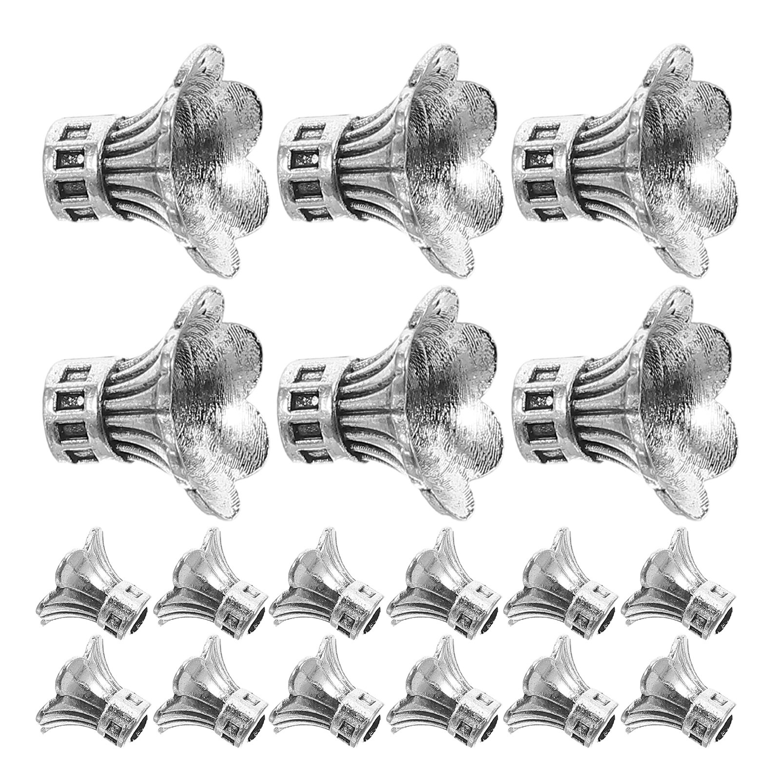 100Pcs Flower Bead Caps Zinc A - Vintage Necklace review and price