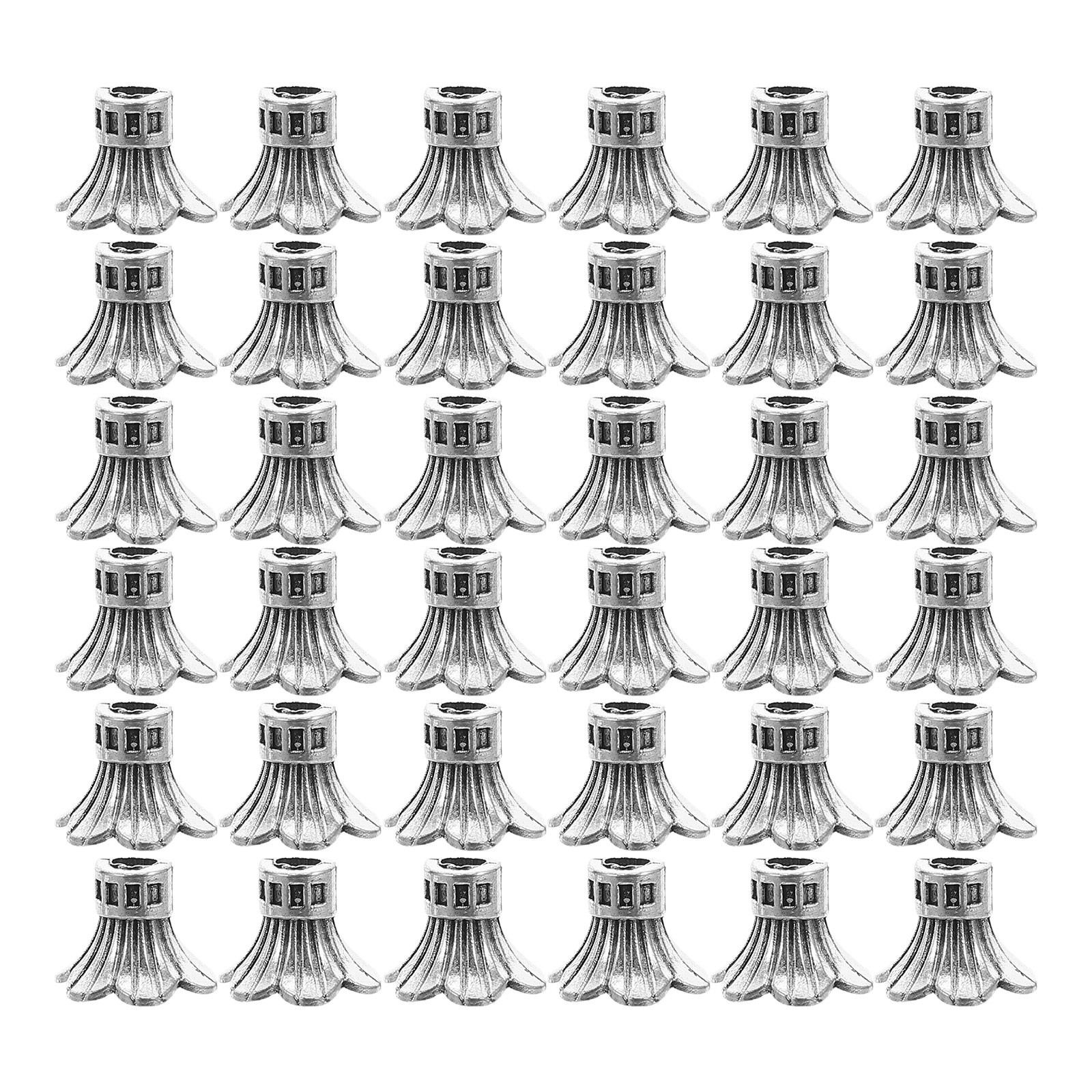 100Pcs Flower Bead Caps Zinc A - Vintage Necklace review and price