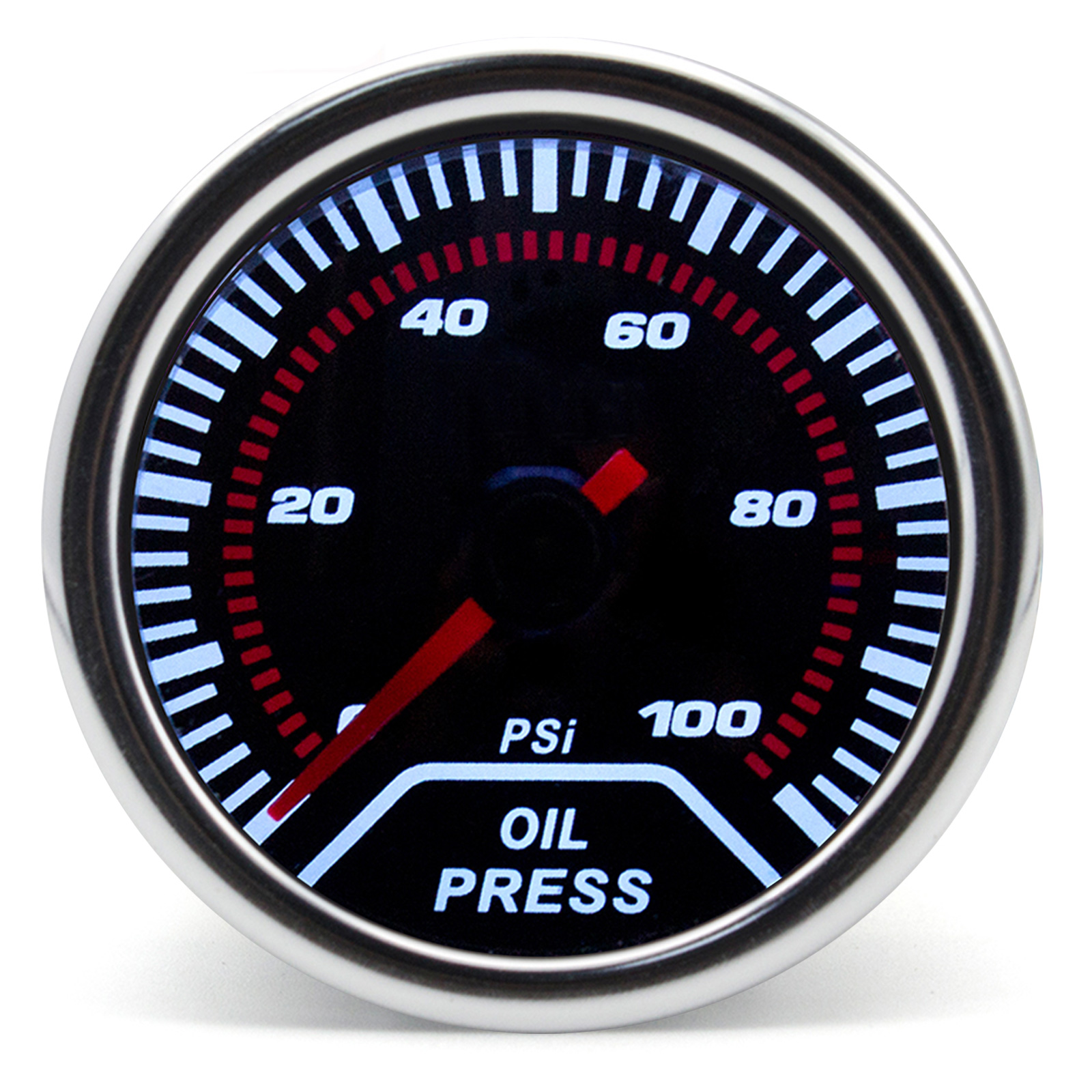 0~100PSI Oil Press Gauge White - Analog Meter Gauge review and price
